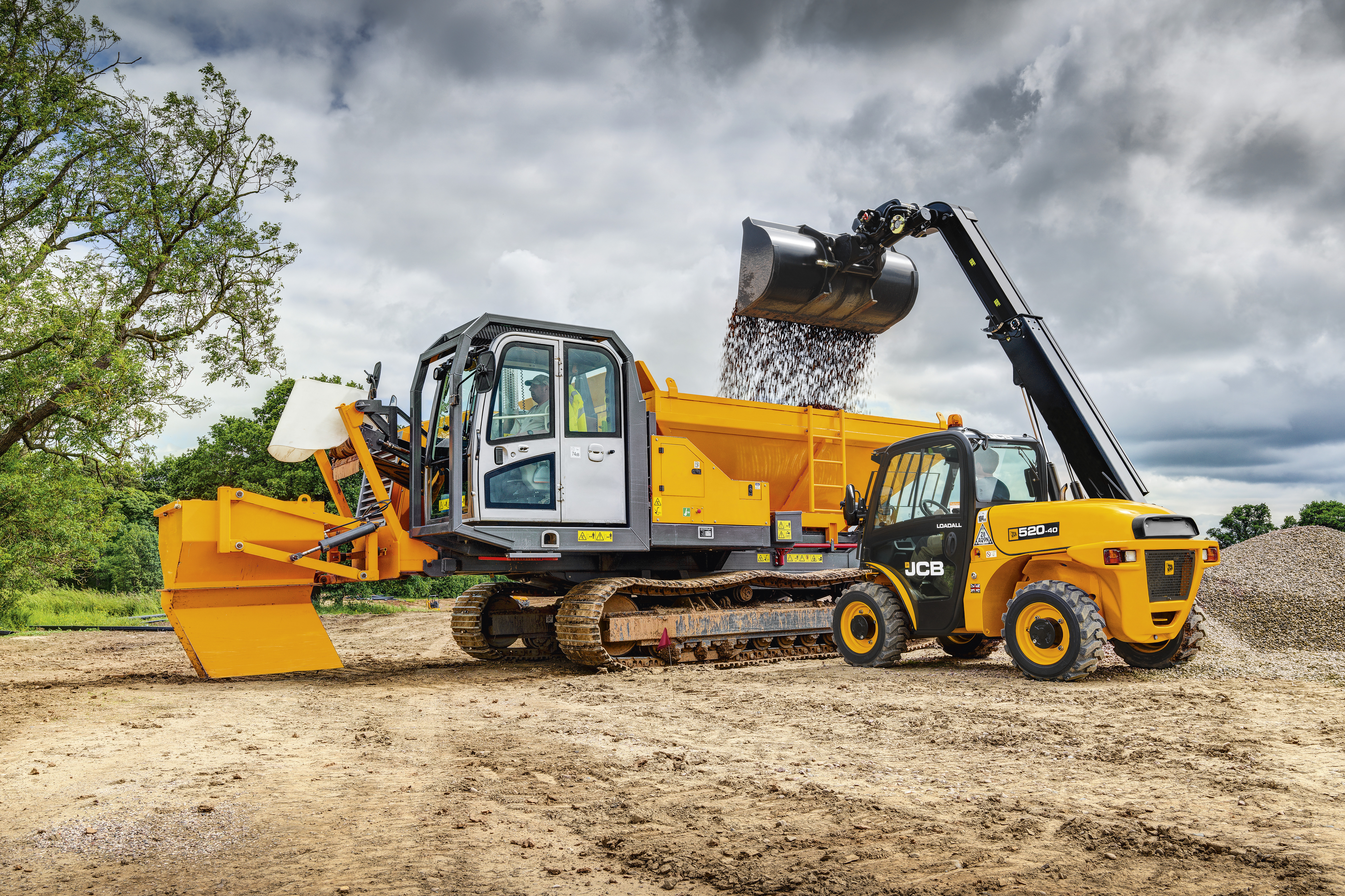 Chariot télescopique JCB 520-40 AGRI